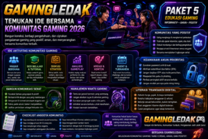 GAMINGLEDAK: Temukan Ide Komunitas Gaming